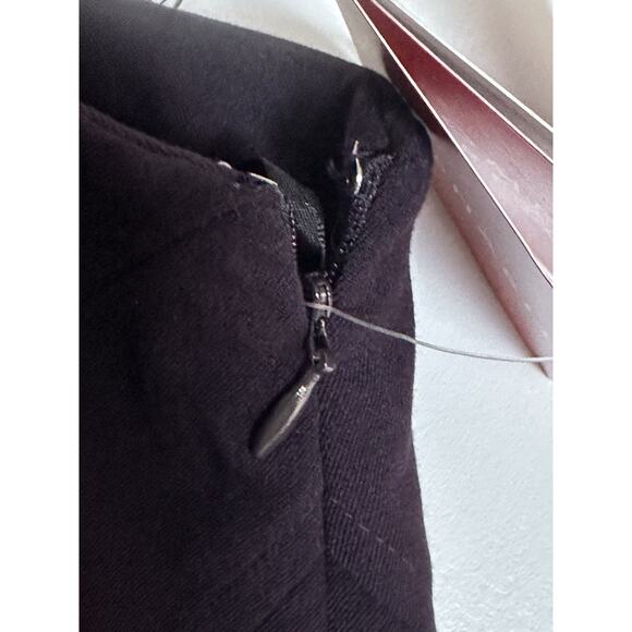 Oscar De La Renta Women’s Skirt Burgundy Maroon Size 14 NWT - Picture 14 of 16